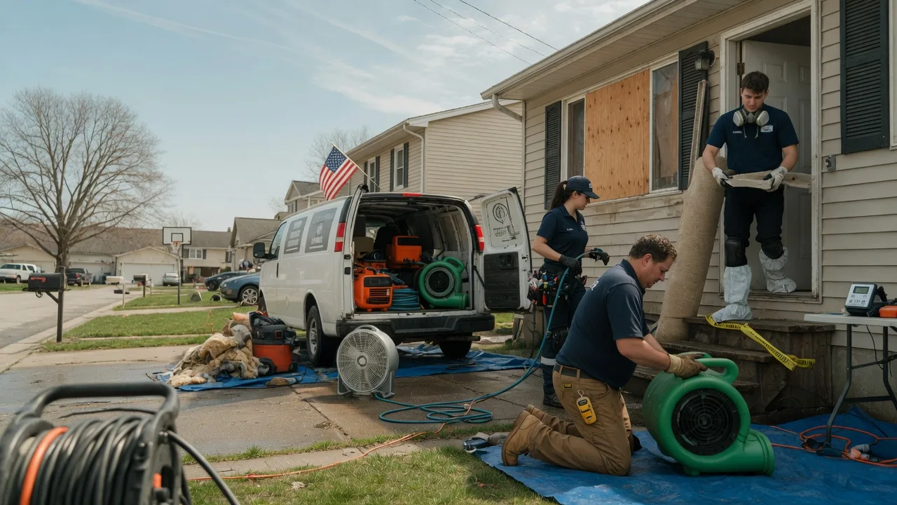 Water Damage Restoration in Lairdsville, PA near me